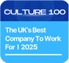 Culture 100 - The UK's Best Company to Work For | 2025